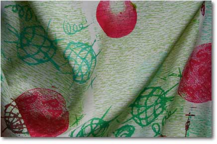 Shelley Baird quilt surface design workshop
