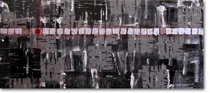 hand dyed fabric surface design