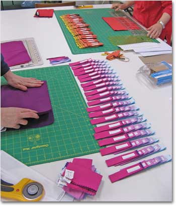 quilt fabric color mixing