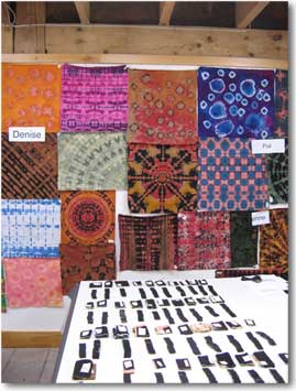 Dyeing to Discharge | Carol Soderlund hand dyed fabric workshop