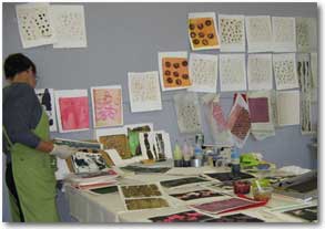 Kerr Grabowski | Deconstructed Screen Printing | Mono Printing workshop