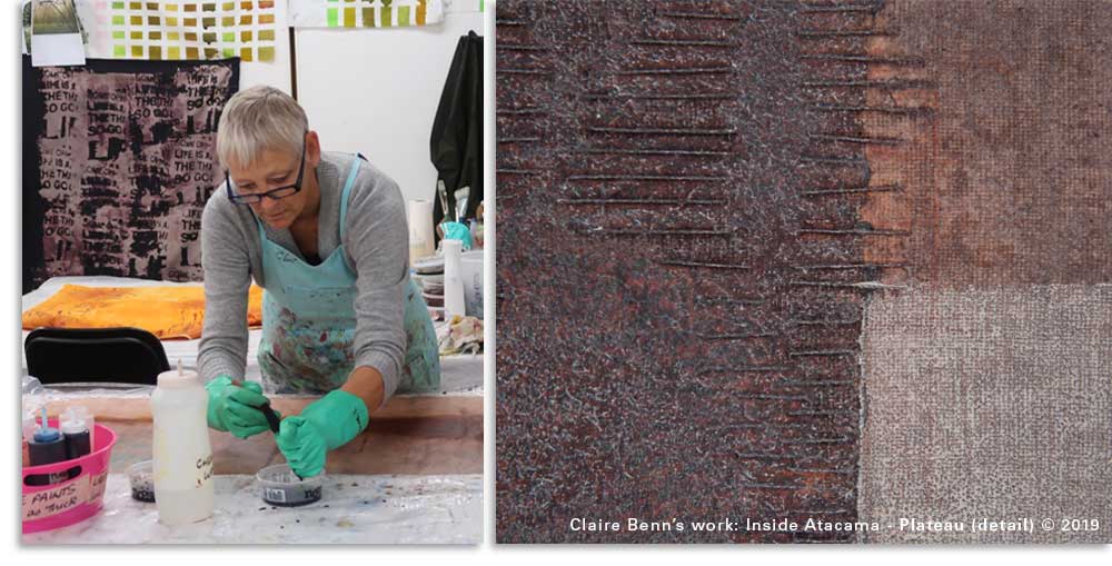 Claire Benn surface design classes