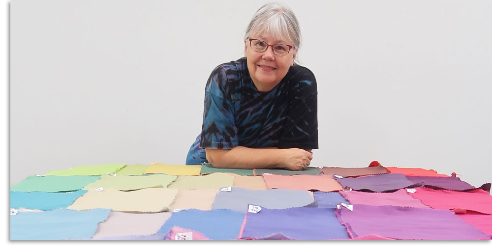 Carol Soderlund fabric dyeing workshops