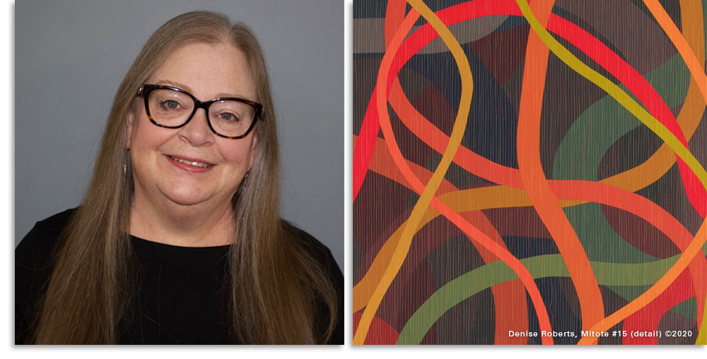 Denise Roberts art workshop quilt
