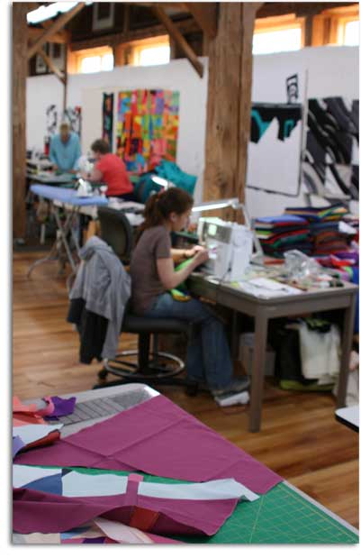 Contemporary art quilt classes