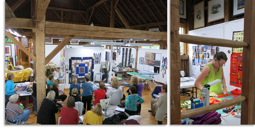 Nancy Crow quilt-making classes