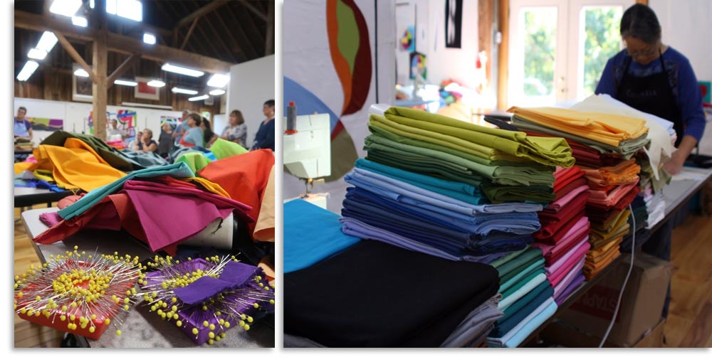 Nancy Crow quiltmaking classes