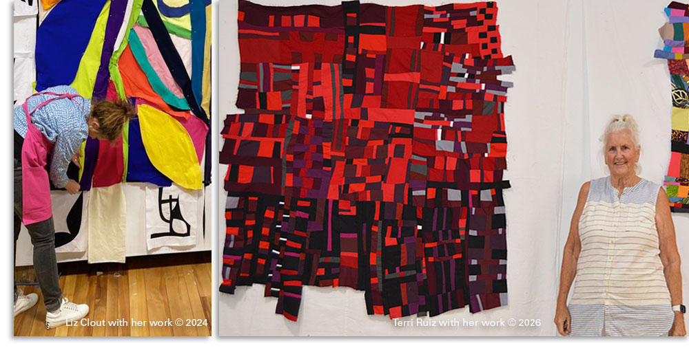 Nancy Crow quilt art classes